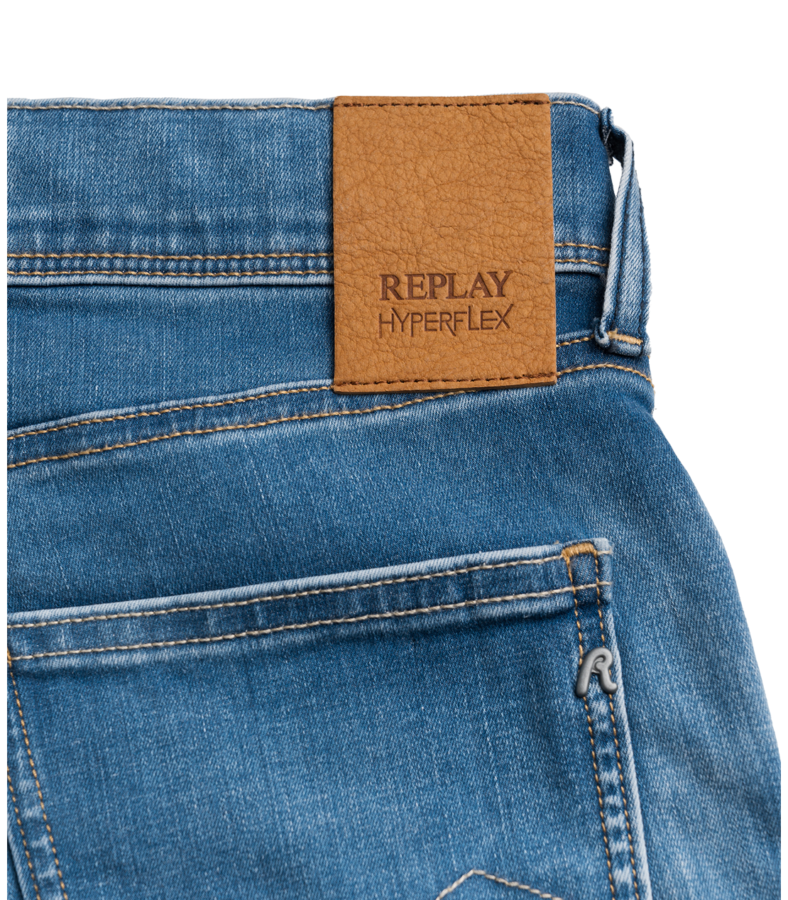 BOY 10.5 OZ ハイパーレックスストレッチ デニムパンツ WALLYS 詳細画像 ライトブルーデニム 6